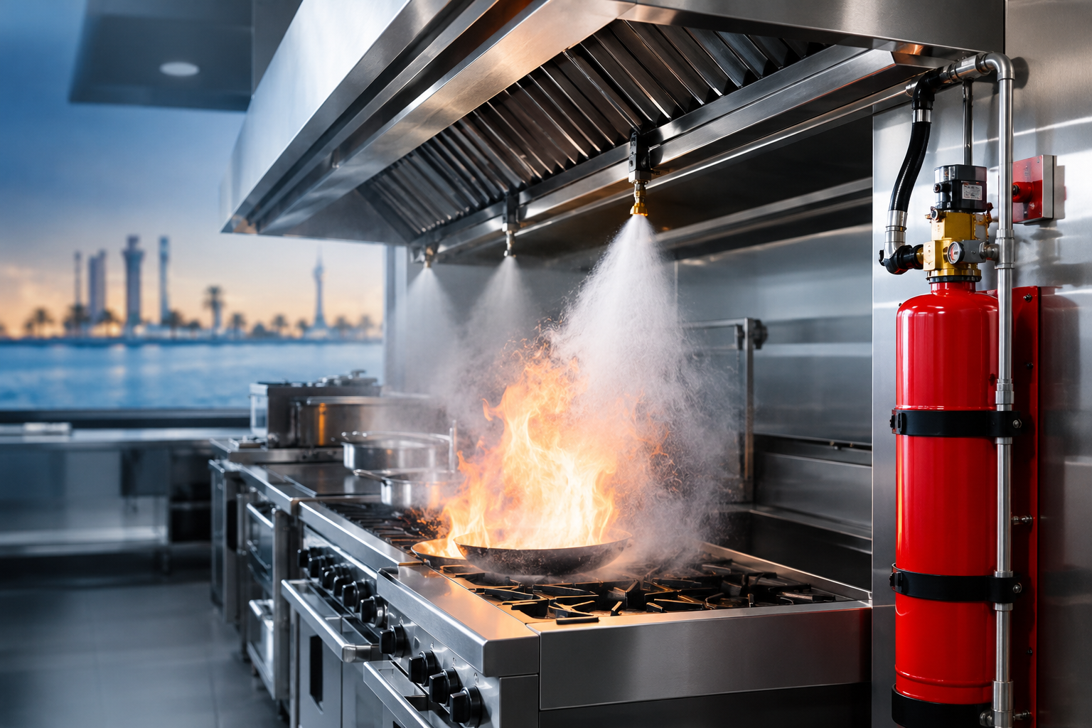 How Kites Safety Approaches Commercial Kitchen Fire Protection
